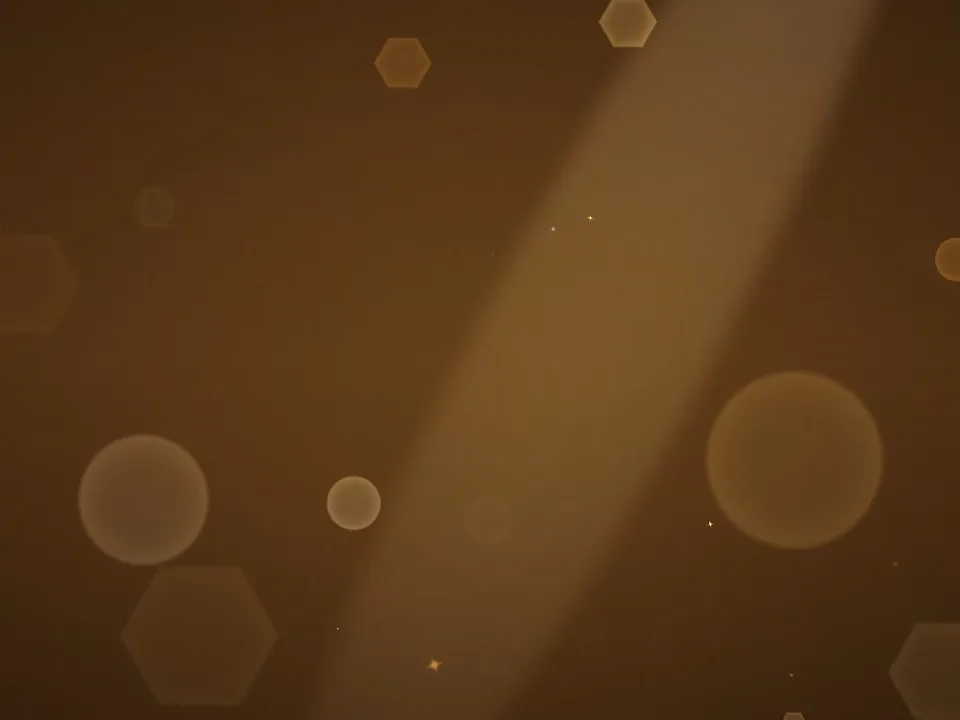 Golden Bokeh — effect preview