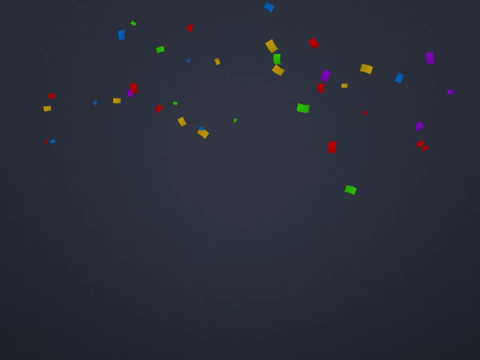 Confetti Burst — effect preview