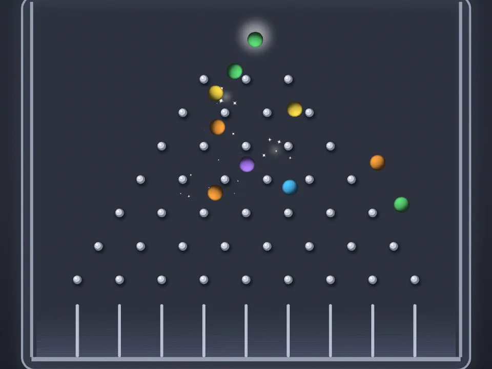 Plinko — effect preview