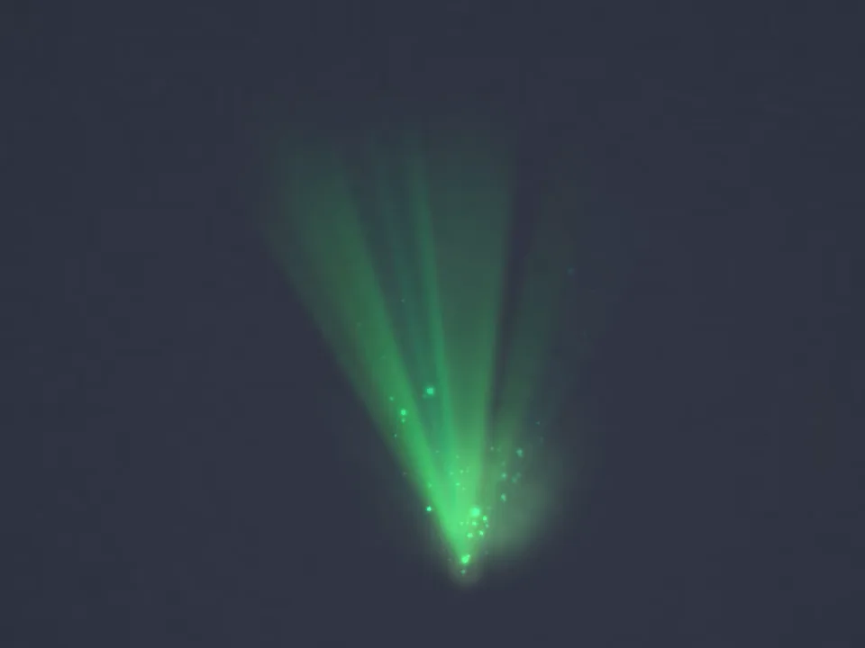 Rays from Point — effect preview